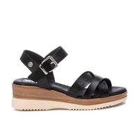 XTI - Sandalia Mujer Negro - Calzado Cómodo y Versátil - Moda casual - Modelo 14385104 (Talla 40)