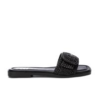 XTI - Sandalia Mujer Negro - Calzado Cómodo y Versátil - Moda casual - Modelo 14386103 (Talla 38)