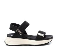 XTI Sandalia de mujer Modelo 14387401 – Negro, calzado cómodo y versátil – Talla 37