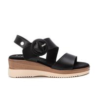 XTI - Sandalia Mujer Negro - Calzado Cómodo y Versátil - Moda casual - Modelo 14394403 (Talla 38)
