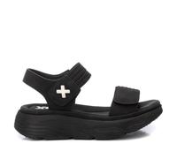 XTI - Sandalia Mujer Negro - Calzado Cómodo y Versátil - Moda casual - Modelo 14398605 (Talla 39)