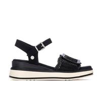 XTI - Sandalia Mujer Negro - Calzado Cómodo y Versátil - Moda casual - Modelo 14524003 (Talla 38)