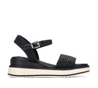 XTI - Sandalia Mujer Negro - Calzado Cómodo y Versátil - Moda casual - Modelo 14525102 (Talla 38)