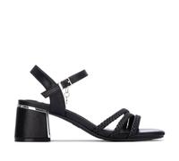 XTI - Sandalia Mujer Negro - Calzado Cómodo y Versátil - Moda casual - Modelo 14543903 (Talla 39)