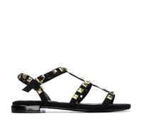 XTI - Sandalia Mujer Negro - Calzado Cómodo y Versátil - Moda casual - Modelo 14548801 (Talla 37)