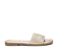 XTI - Sandalia Mujer Oro - Calzado Cómodo y Versátil - Moda casual - Modelo 13026402 (Talla 41)