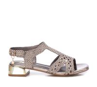 XTI - Sandalia Mujer Plomo - Calzado Cómodo y Versátil - Moda casual - Modelo 14381302 (Talla 37)