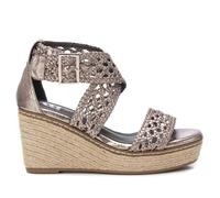 XTI - Sandalia Mujer Plomo - Calzado Cómodo y Versátil - Moda casual - Modelo 14382402 (Talla 39)