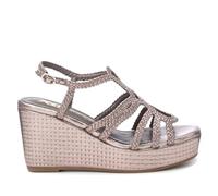 XTI - Sandalia Mujer Plomo - Calzado Cómodo y Versátil - Moda casual - Modelo 14405601 (Talla 38)