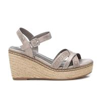 XTI - Sandalia Mujer Plomo - Calzado Cómodo y Versátil - Moda casual - Modelo 14411703 (Talla 38)