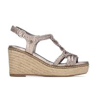 XTI - Sandalia Mujer Plomo - Calzado Cómodo y Versátil - Moda casual - Modelo 14545602 (Talla 36)