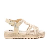 XTI - Sandalia Niña Beige - Calzado Cómodo y Versátil - Moda casual - Modelo 15126103 (Talla 32)