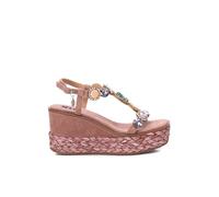 Xti Sandalia señora joya con cuña. Nude 37