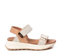 XTI - Sandalia Mujer Beige - Calzado Cómodo y Versátil - Moda casual - Modelo 14387403 (Talla 39)