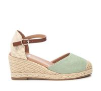 XTI - Sandalias con Cuña Mujer Aqua - Calzado Cómodo y Versátil - Moda casual - Modelo 14074612 (Talla 37)