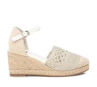XTI - Sandalias con Cuña Mujer Hielo - Calzado Cómodo y Versátil - Moda casual - Modelo 14233307 (Talla 38)