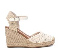 XTI - Sandalias con Cuña Mujer Hielo - Calzado Cómodo y Versátil - Moda casual - Modelo 14233501 (Talla 40)