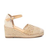 XTI - Zapato Cierre de Hebilla para Mujer, Color: Oro, Talla: 40