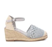XTI - Sandalias con Cuña Mujer Plomo - Calzado Cómodo y Versátil - Moda casual - Modelo 14233309 (Talla 38)