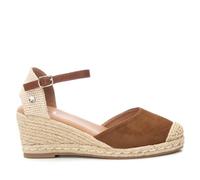 XTI - Sandalias con Cuña Mujer Taupe - Calzado Cómodo y Versátil - Moda casual - Modelo 14074607 (Talla 37)