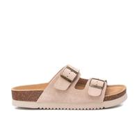 XTI - Sandalias de Tacón Mujer Beige - Calzado Cómodo y Versátil - Moda casual - Modelo 14255203 (Talla 39)