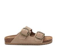 XTI - Sandalias de Tacón Mujer Beige - Calzado Cómodo y Versátil - Moda casual - Modelo 14403904 (Talla 39)