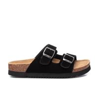 XTI - Sandalias de Tacón Mujer Negro - Calzado Cómodo y Versátil - Moda casual - Modelo 14255205 (Talla 39)