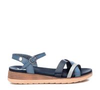 XTI - Sandalia Mujer Navy - Calzado Cómodo y Versátil - Moda casual - Modelo 14284805 (Talla 36)