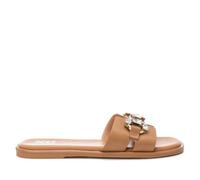 XTI - Sandalias Planas Mujer Camel - Calzado Cómodo y Versátil - Moda casual - Modelo 14367902 (Talla 37)