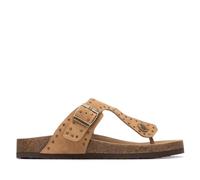 XTI - Sandalias Planas Mujer Camel - Calzado Cómodo y Versátil - Moda casual - Modelo 14536301 (Talla 40)