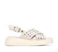 XTI - Sandalias Planas Mujer Hielo - Calzado Cómodo y Versátil - Moda casual - Modelo 14523902 (Talla 39)