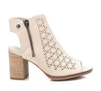 XTI - Stivaletto con cerniera da Donna, Colore: Bianco, Taglia: 37, Ghiaccio, 36 EU