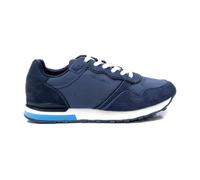 XTI Teddy Smith - Deportivas Nylon y Ante Cordones - 120142 para: Hombre Color: Azul Talla: 40