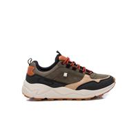 Xti Zapatilla caballero con cordones. Kaki 42