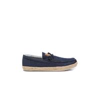 XTI - Zapatillas Náuticas Hombre Navy - Calzado Cómodo y Versátil - Moda Casual - Modelo 14284103 (Talla 43)