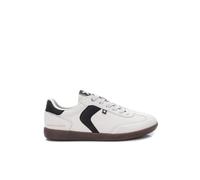 Xti Zapatilla caballero serraje con cordones. Beige 40