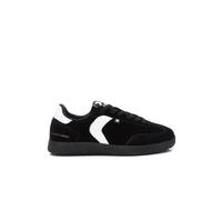 Xti Zapatilla caballero serraje con cordones. Negro 39