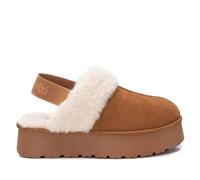 XTI - Zapatilla de casa Mujer Camel - Calzado Cómodo y Versátil - Moda casual - Modelo 14348801 (Talla 36)