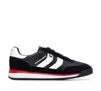 XTI - Zapatilla Hombre Negro - Calzado Cómodo y Versátil - Moda Casual - Modelo 14458201 (Talla 44)