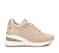 XTI - Zapatilla Mujer Beige - Calzado Cómodo y Versátil - Moda Casual - Modelo 14372101 (Talla 39)
