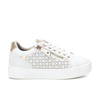 XTI - Zapatilla Mujer Blanco - Calzado Cómodo y Versátil - Moda Casual - Modelo 14222901 (Talla 38)