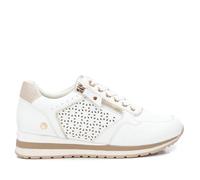 XTI - Zapatilla Mujer Blanco - Calzado Cómodo y Versátil - Moda Casual - Modelo 14223401 (Talla 38)