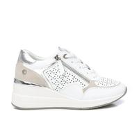 XTI - Zapatilla Mujer Blanco - Calzado Cómodo y Versátil - Moda Casual - Modelo 14363201 (Talla 37)