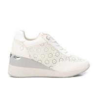XTI - Zapatilla Mujer Blanco - Calzado Cómodo y Versátil - Moda Casual - Modelo 14377603 (Talla 39)
