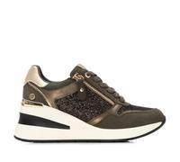 XTI - Zapatilla Mujer Kaki - Calzado Cómodo y Versátil - Moda Casual - Modelo 14437903 (Talla 38)