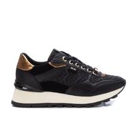 XTI - Zapatilla Mujer Negro - Calzado Cómodo y Versátil - Moda Casual - Modelo 14001601 (Talla 36)
