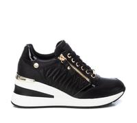 XTI - Zapatilla Mujer Negro - Calzado Cómodo y Versátil - Moda Casual - Modelo 14307101 (Talla 39)