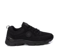 XTI - Zapatilla Mujer Negro - Calzado Cómodo y Versátil - Moda Casual - Modelo 14361402 (Talla 40)