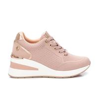 XTI - Zapatilla Mujer Nude - Calzado Cómodo y Versátil - Moda Casual - Modelo 14372103 (Talla 38)