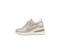 XTI - Zapatilla Mujer Oro - Calzado Cómodo y Versátil - Moda Casual - Modelo 14510202 (Talla 41)
